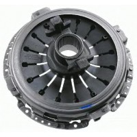 Комплект в сборе:  Корзина сцепления с муфтой сцепления MFZ-350 в сборе SACHS КамАЗ 4308 Дв. Cummins. Артикул 3483 000 001 / 3970505 / 3483000001